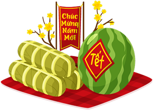 ảnh trang trí trái tết 2026