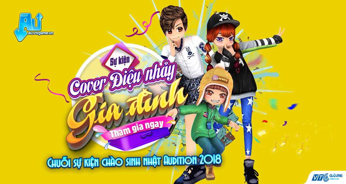 Game nhảy huyền thoại Audition tổ chức sinh nhật 13 tuổi hoành tráng