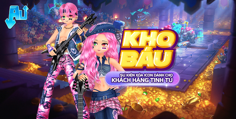 [SỰ KIỆN KHTT] Xóa ngay 03 icon cho các KHO BÁU tinh tú của Audition