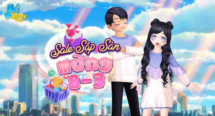 SALE SẬP SÀN MỪNG 8-3 với loạt item đặc biệt dành riêng cho những bóng hồng nhà Au