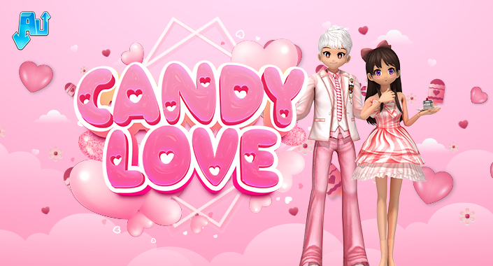 Biến hóa đa dạng với cặp item toàn năng trong CANDY LOVE