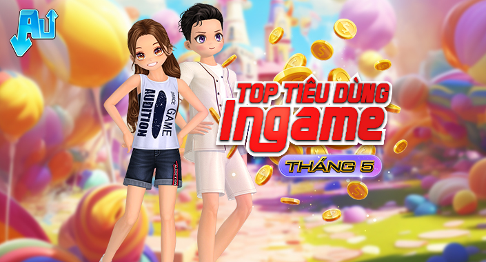 Trao tặng icon King danh giá cho TOP TIÊU DÙNG INGAME Tháng 5
