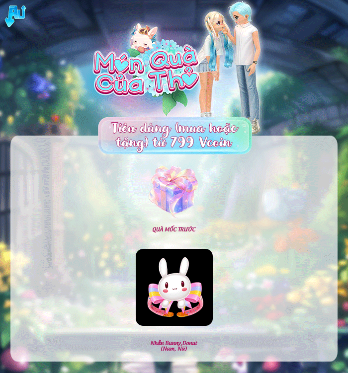 Nhẫn ẩn Bunny quay lại Thành Phố Vũ Hội cùng MÓN QUÀ CỦA THỎ