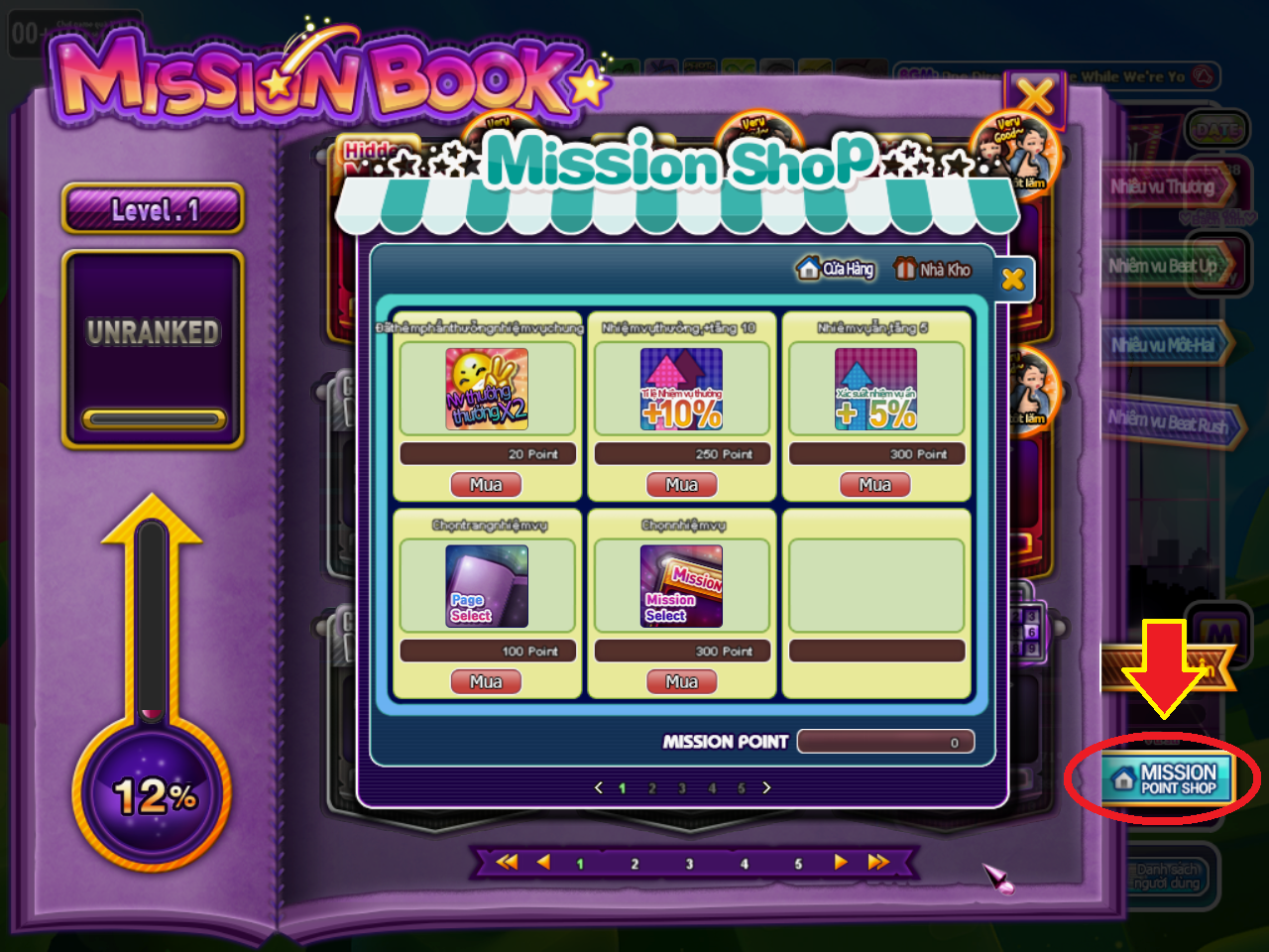 Thách thức cấp độ mới của Mission Book trong BCN DUNG DĂNG DUNG DẺ