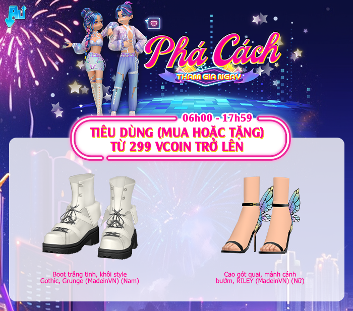 PHÁ CÁCH với loạt đồ ẩn cực chất trong ngày cuối sự kiện