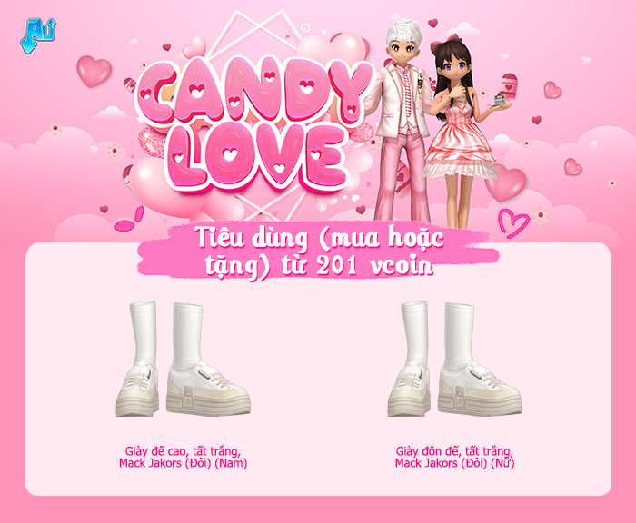 Biến hóa đa dạng với cặp item toàn năng trong CANDY LOVE