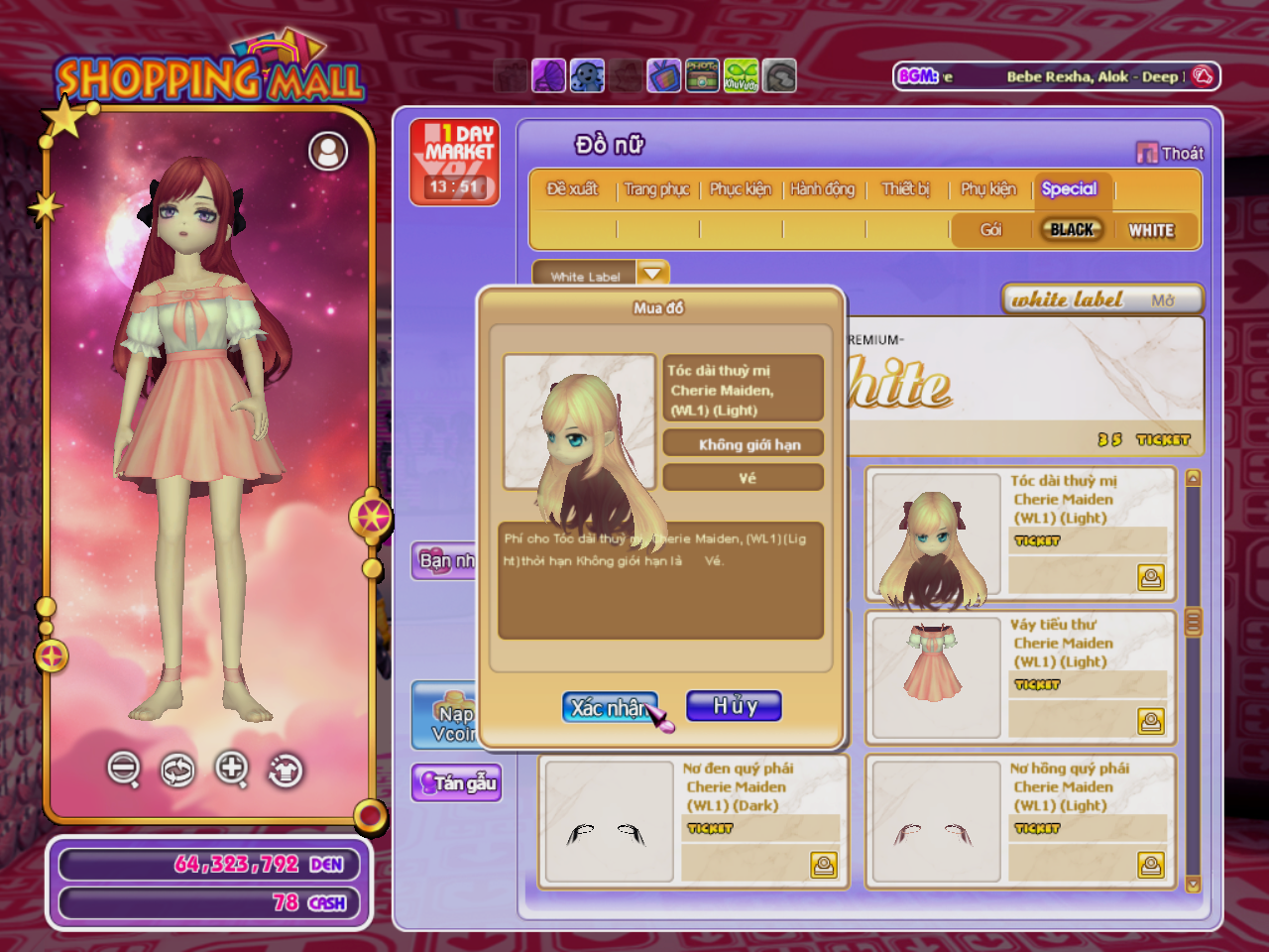 Bùng nổ với màn debut của item đặc biệt White Label trong BCN CASTLE OF LOVE