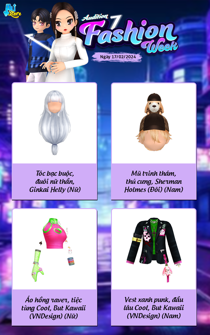 Sở hữu item ẩn với ưu đãi kép khi tham gia mua sắm tại AUDITION FASHION WEEK